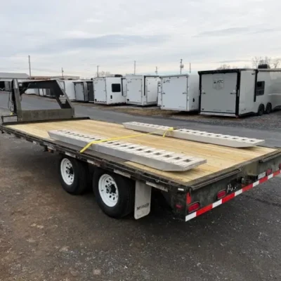 2009-MORITZ-8X18-GOOSENECK-EWUIPMENT-TRAILER-ALUMINUM-RAMPS-3