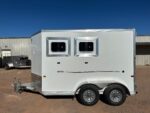 2026 Frontier 2 horse trailer, buy Frontier horse trailer online, bumper pull horse trailer for sale, horse trailer specifications, two horse bumper pull trailer, Frontier horse trailer features, durable horse transport, lightweight horse trailers, horse trailer safety features, electric brake horse trailers, tack storage solutions, horse trailer maintenance tips, price of Frontier horse trailer, custom horse trailer options, horse trailer reviews, safe horse transport, horse trailer dimensions, purchase horse trailer online, financing horse trailers, reliable horse trailers, equestrian transport solutions, inspecting horse trailers, towing tips for horse trailers, Frontier 2 horse trailer capacity, features of bumper pull horse trailers, eco-friendly horse trailers, supplies for horse owners, 2026 Frontier trailer specifications, comparing horse trailers, selecting the right horse trailer, horse transportation equipment, horse trailer buying guide